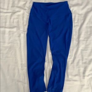 Royal blue workout pants